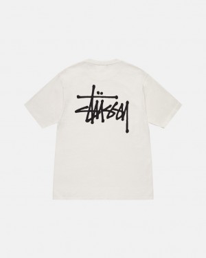 Stüssy Basic Stüssy Tee Pigment Dyed Natural | BY7805143