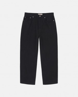 Stüssy Big Ol' Jean Overdyed Noir | XG2095183