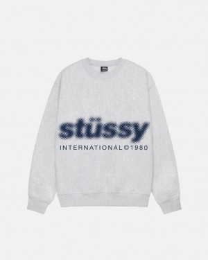 Stüssy Blur Crew Ash Heather | CJ0783465