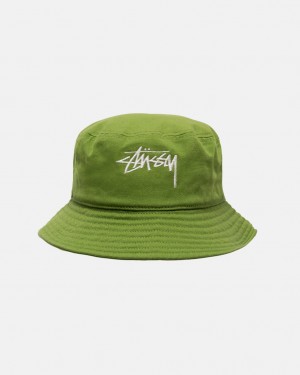 Stüssy Bucket Hat Big Stock Grass | IJ5687321