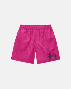 Stüssy D'eau Corta Big Basic Magenta | QY1642539