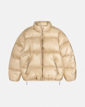 Stüssy Down Puffer Parachute Ripstop Coyote | LK1539804