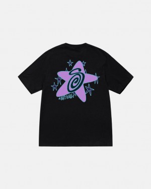 Stüssy Galaxy Tee Noir | QA7564092
