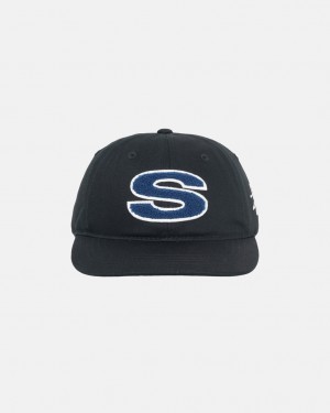 Stüssy Low Pro Chenille S Snapback Noir | MH8073254
