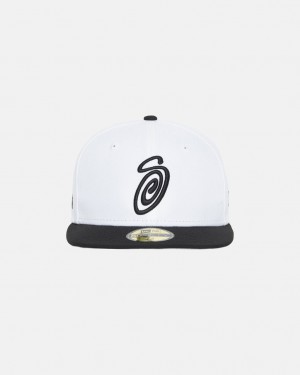 Stüssy New Era 59fifty Curly S Noir | AH9708512