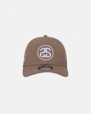 Stüssy New Era 9twenty Ss Link Strapback Kaki | OL4697012