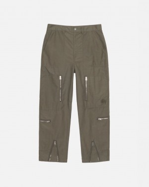 Stüssy Nyco Flight Pant Vert Olive | XS6230418