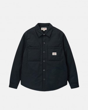 Stüssy Rembourré Tech Over Shirt Noir | YI8560743
