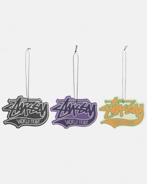 Stüssy Slugger Logo Air Freshener Pack Multi (Pom, San, Lav) | TF3298671