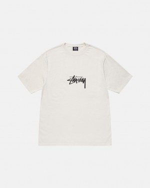 Stüssy Small Stock Tee Pigment Dyed Natural | BH2603478