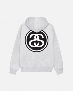 Stüssy Ss-link Hoodie Ash Heather | UN6351874