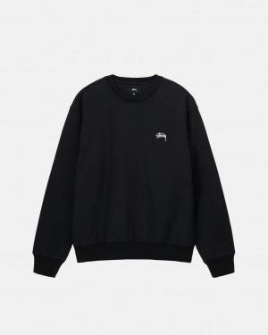 Stüssy Stock Logo Crew Noir | HP9714682