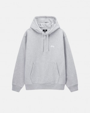 Stüssy Stock Logo Hoodie Grise | KR6958107