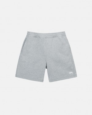 Stüssy Stock Logo Sweatshort Grise | MK4078169