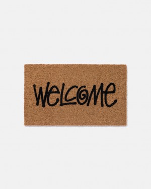 Stüssy Stüssy Welcome Mat Cocoa | PK5369712