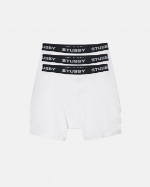Stüssy Stussy Boxer Briefs Blanche | UX5264873