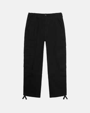 Stüssy Surplus Cargo Ripstop Noir | DJ4015386