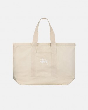 Stüssy Tela Extra Large Tote Bag Natural | OH7925801