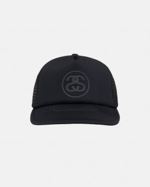 Stüssy Trucker Ss-link Snapback Noir | ZA5814920