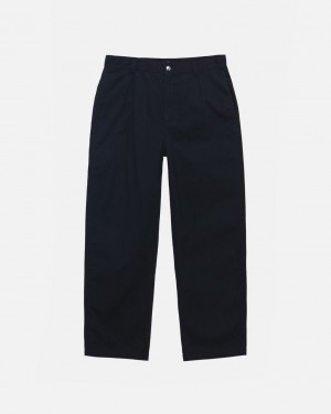 Stüssy Workgear Trouser Twill Noir | JW5407869